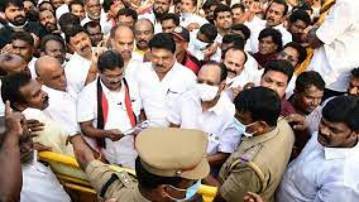 Political activities intensifies in Tamilnadu