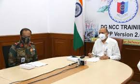Defence Secretary launched DG NCC Mobile Training App 2.0