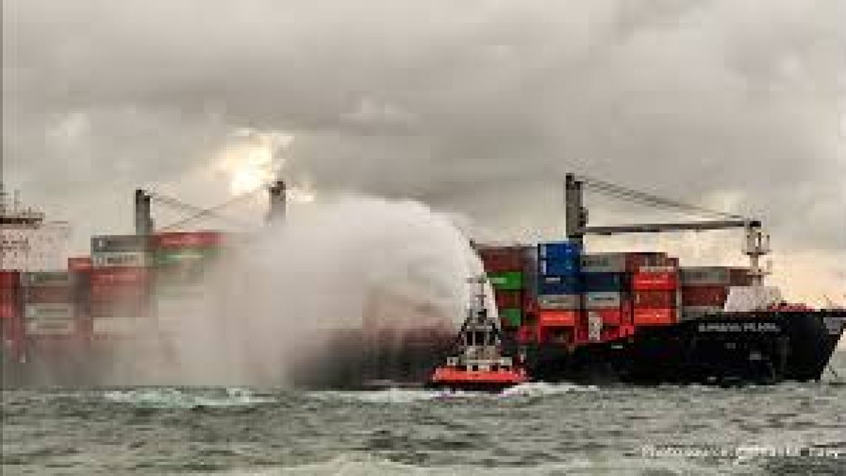 ICG’s operations to control the fire onboard MV X-Press Pearl