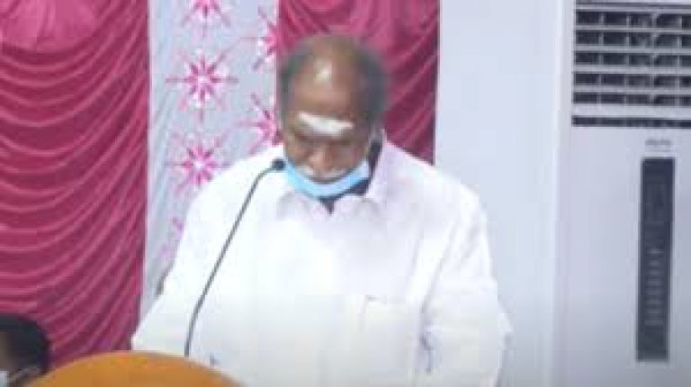 Shri N.Rangasamy Ji took oath as Puducherry CM