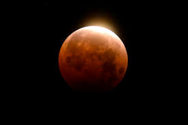 The total lunar eclipse and supermoon coinciding on 26th May