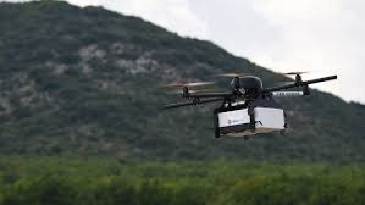 Vaccine Delivery by Drone Flights