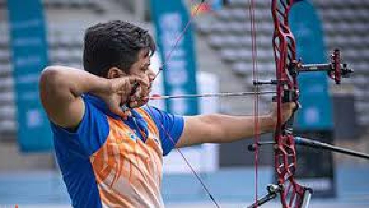 Abhishek Verma won compound men’s individual gold in Archery World Cup