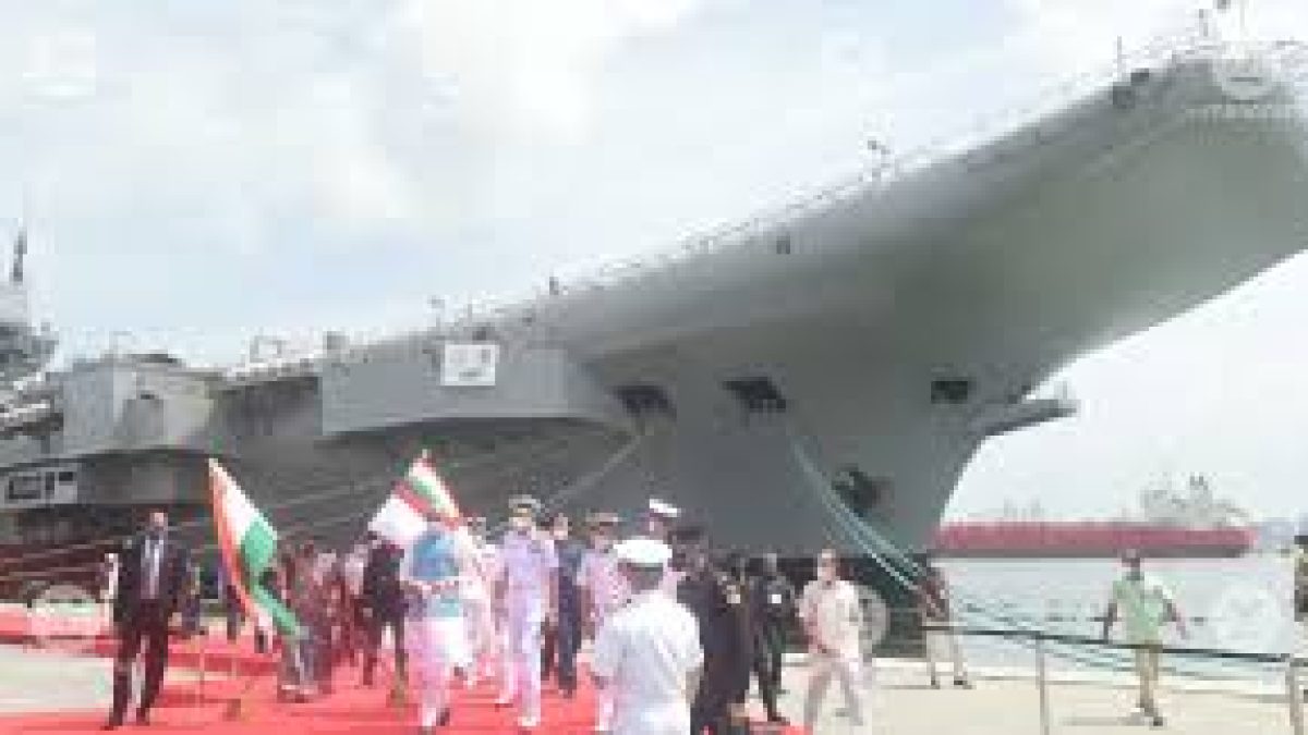 Aircraft Carrier INS Vikrant to be introduce in Indian Navy by 2022