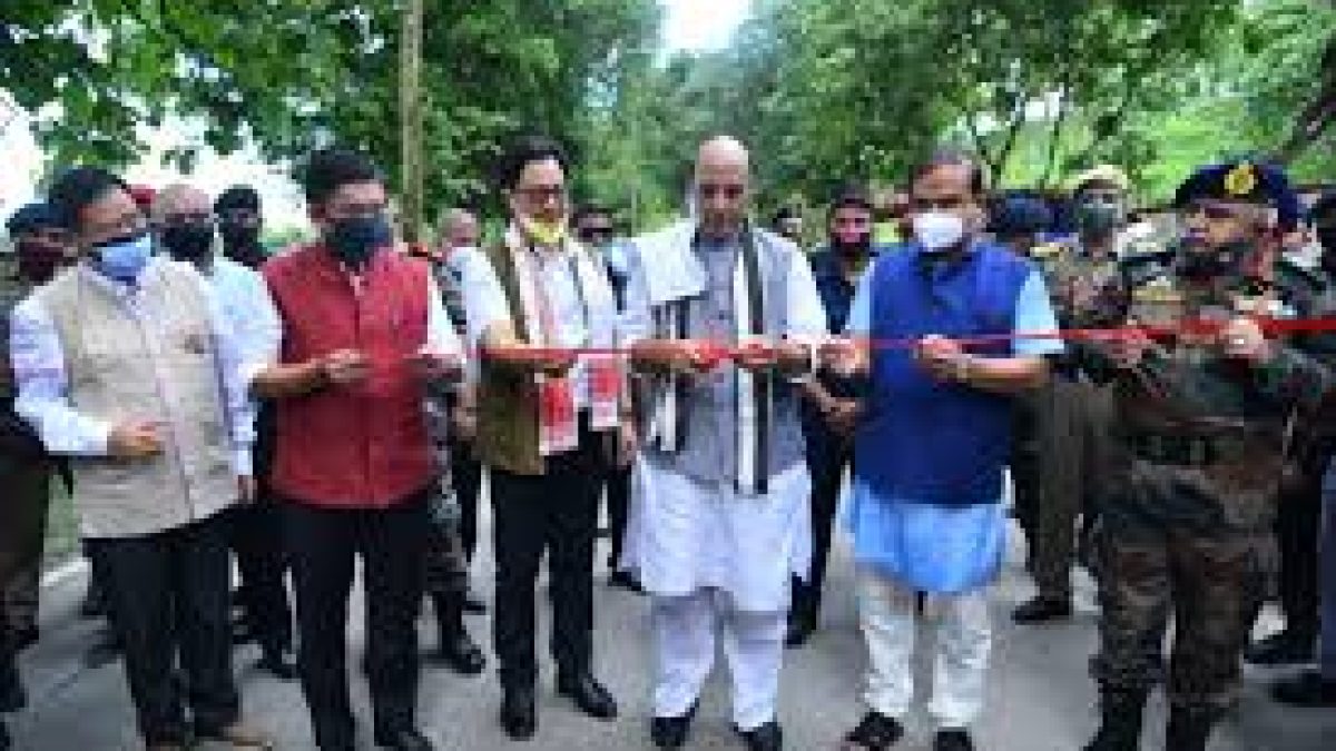 Defence Ministry dedicated to the nation 12 roads, built by BRO