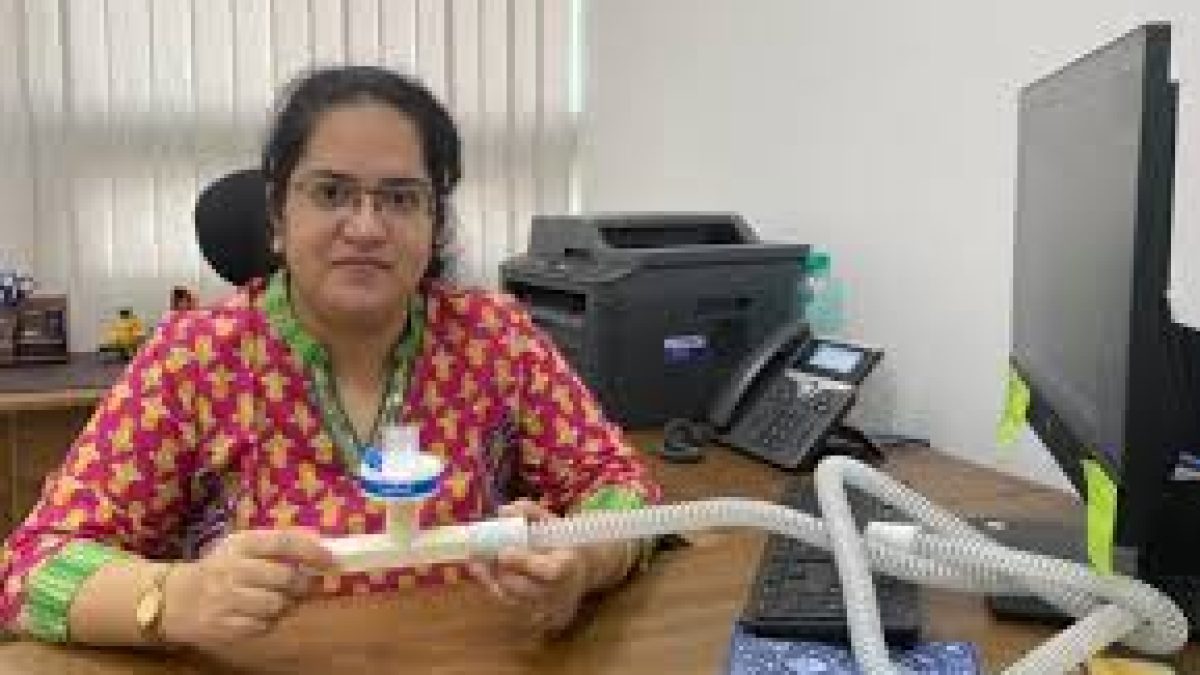 IITs Ropar developed the first electrical free CPAP device Jeevan Vayu