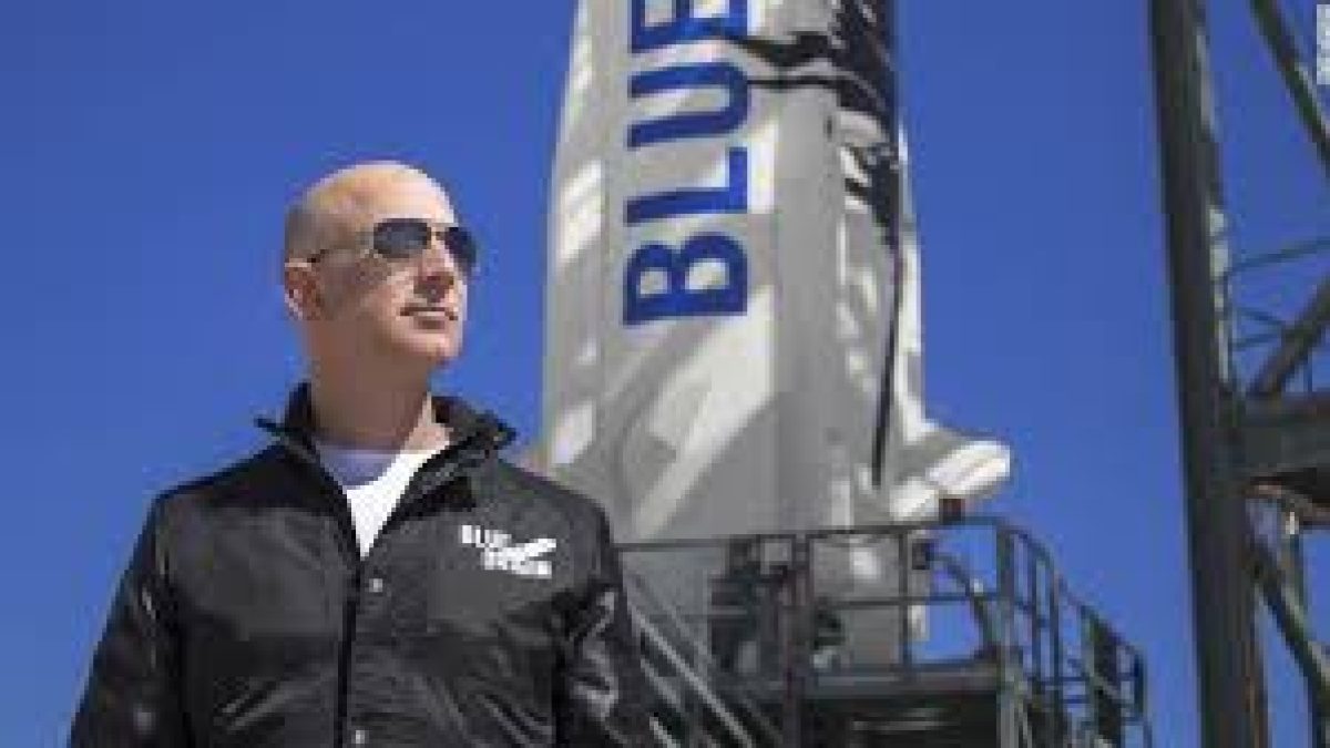 Jeff Bezos is going to space on his rocket company's first crewed flight