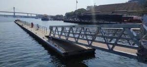 Mandaviya Inaugurates Floating Jetty at Old Goa