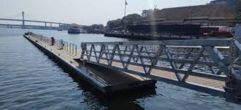 Mandaviya Inaugurates Floating Jetty at Old Goa