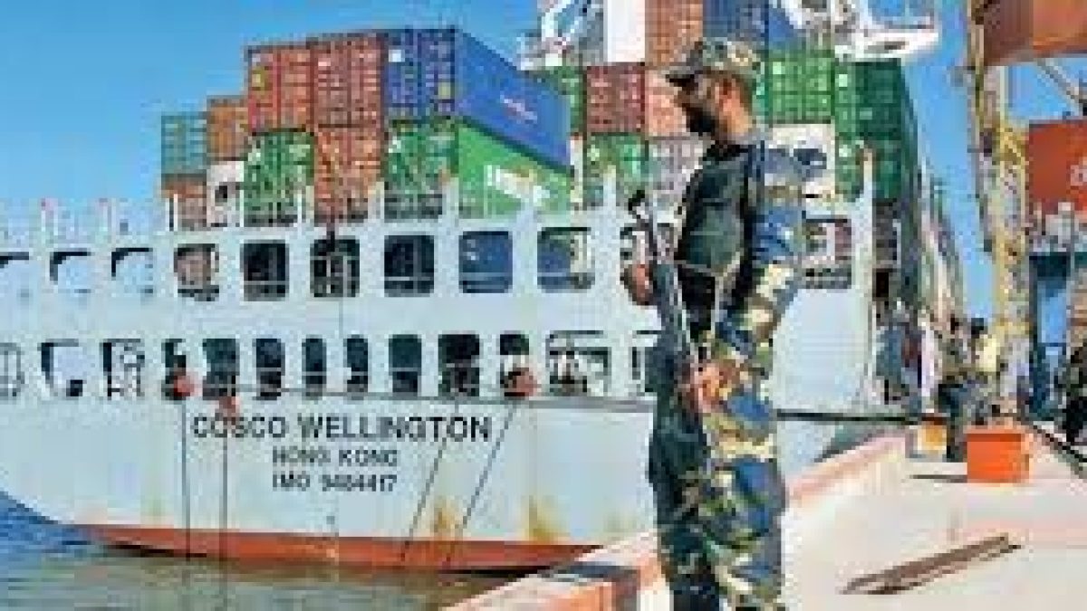 Pakistanis Protests against Chinese Ships at Gwadar