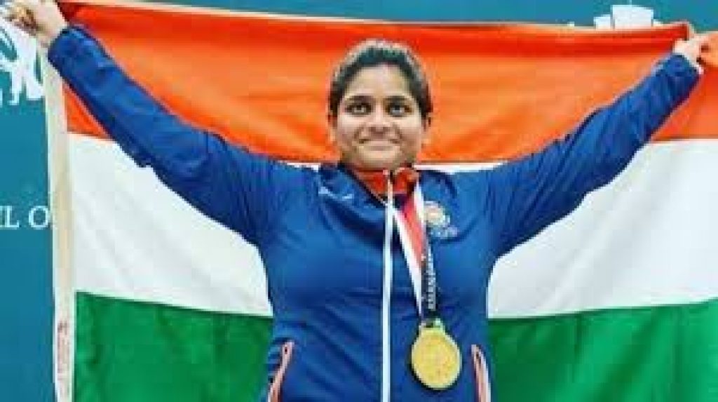 Rahi Sarnobat won gold medal in women's 25m pistol event
