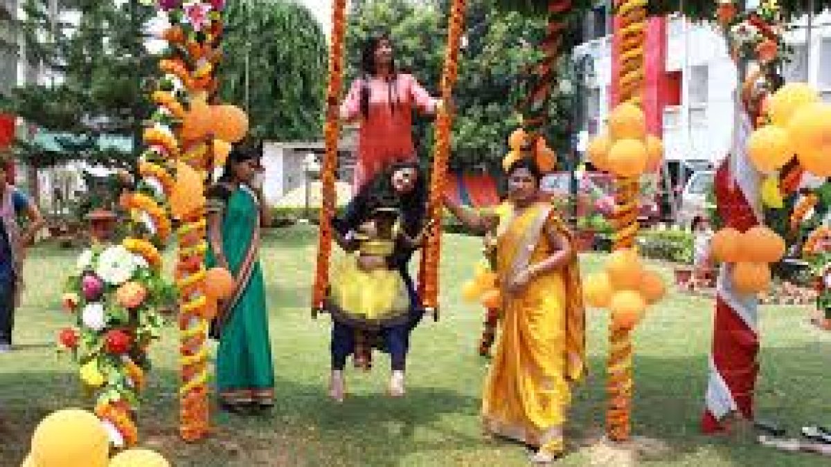 Raja Parba festival is celebrated in Odisha