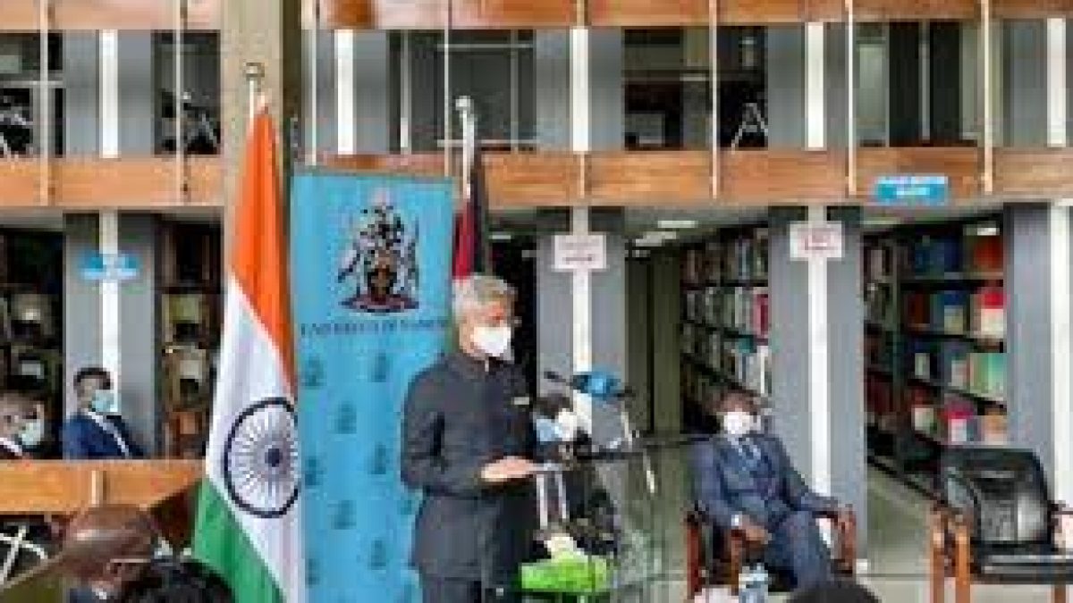 S. Jaishankar has inaugurated Mahatma Gandhi Library in Nairobi