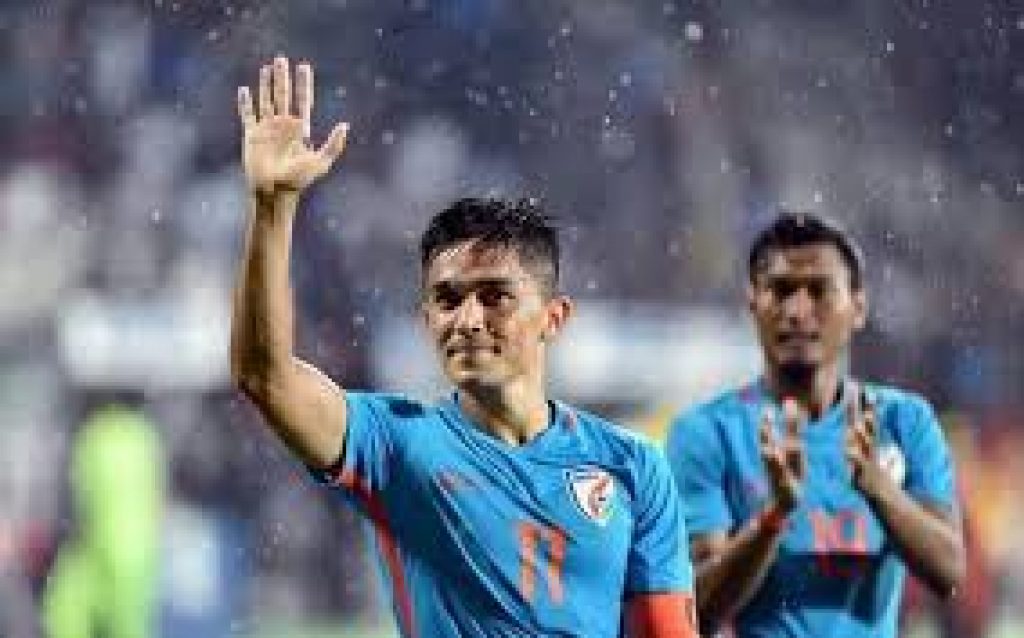 Sunil Chhetri becomes the second-highest active international goalscorer