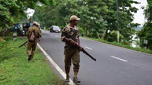 Assam-Mizoram policemen clash