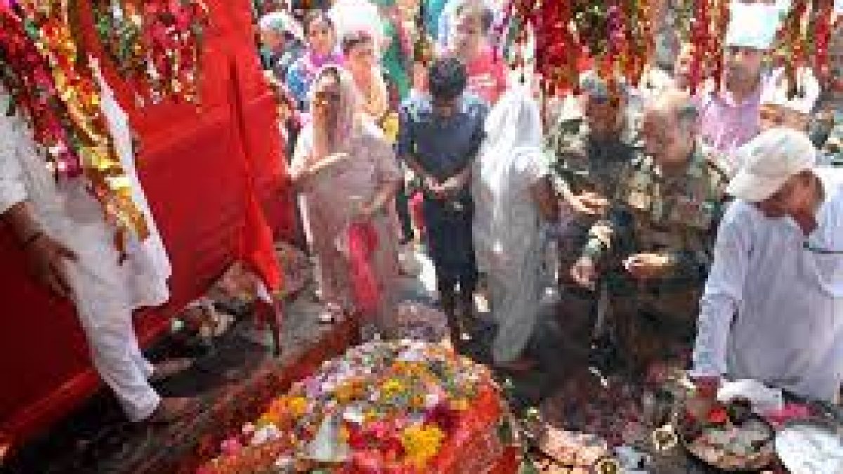 Festival of Goddess Jwala ji celebrated in Pulwama