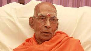 Former head of Sivagiri Mutt, Swami Prakashananda passed away