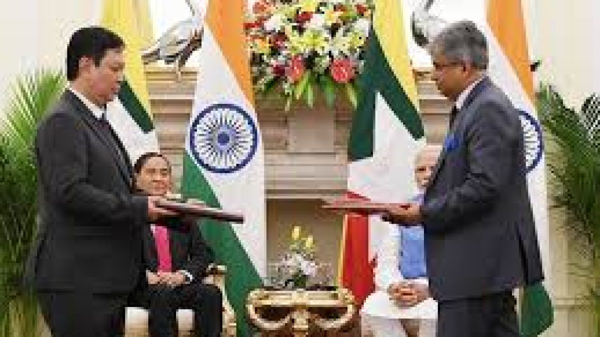 MoU between India and Myanmar in the field of health research