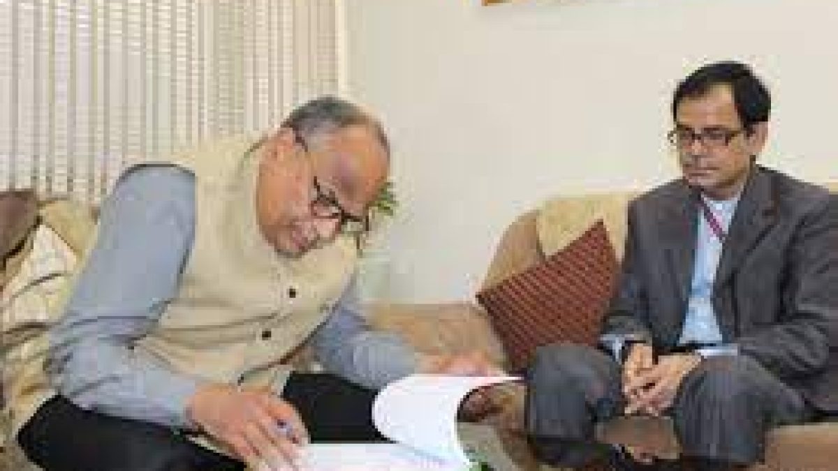 N Venudhar Reddy took charge as Director General of All India Radio