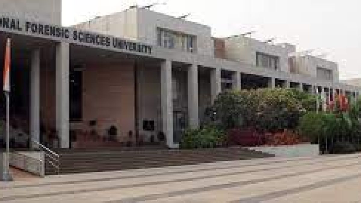 Research-based center of excellence at NFSU in Gujarat