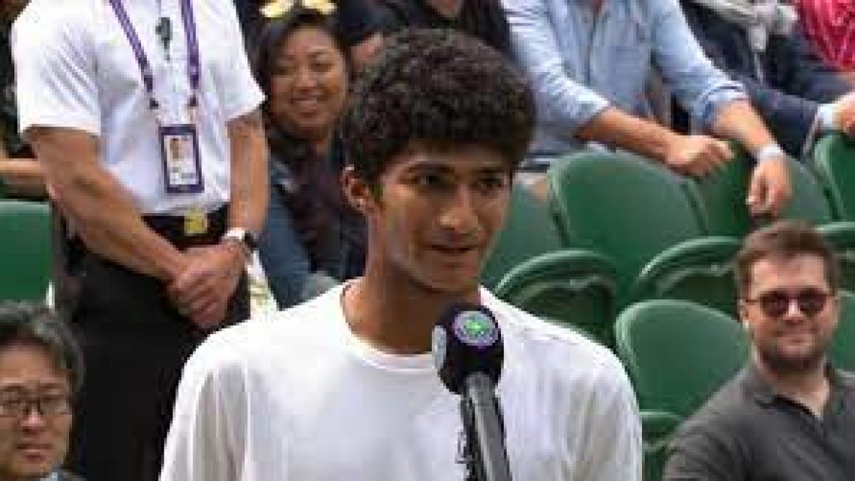 Sameer Banerjee created history by winning the junior championship title at Wimbledon