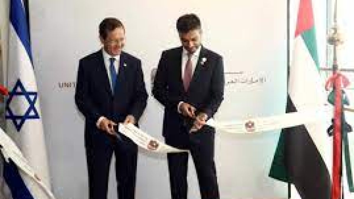UAE become the first Gulf state to open an embassy in Israel