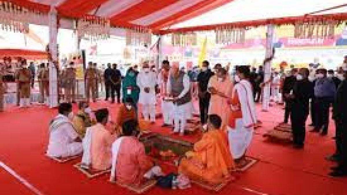 Amit Shah laid foundation stone of Uttar Pradesh State Institute of Forensic Sciences