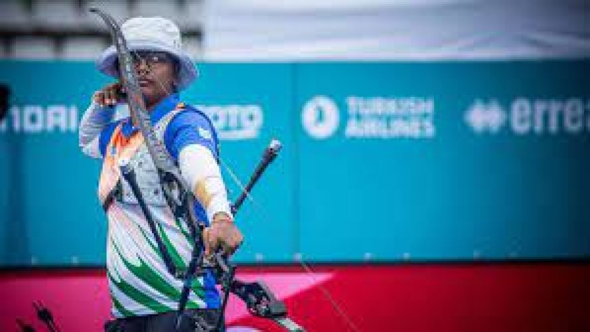 Deepika Kumari completed Golden hat-trick at Archery World Cup