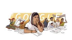 Google dedicated its doodle to Indian poetess Subhadra Kumari