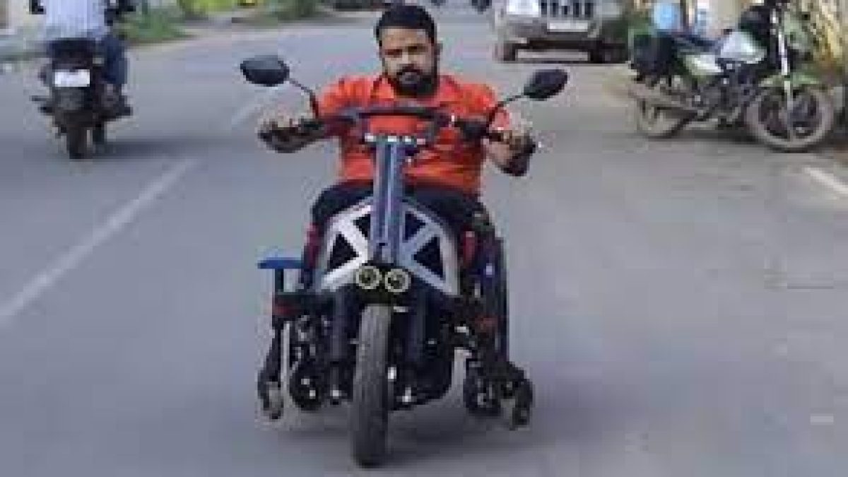 IIT Madras developed India's first indigenous motorized wheelchair vehicle