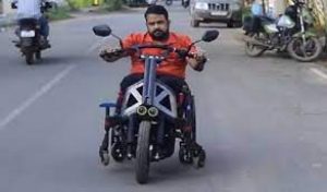 IIT Madras developed India's first indigenous motorized wheelchair vehicle