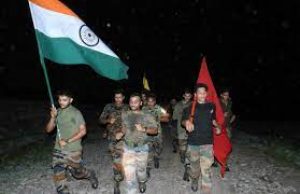Indian Army organised 400 Km “JAZBAA-E- TIRANGA” Relay Marathon in J&K