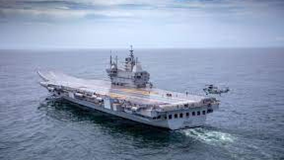 Indigenous Aircraft Carrier ‘Vikrant’ proceeds for maiden sea trial