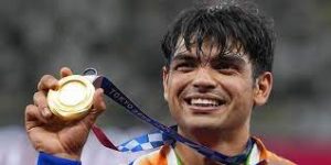Neeraj Chopra won gold medal in men’s javelin throw in Tokyo Olympics
