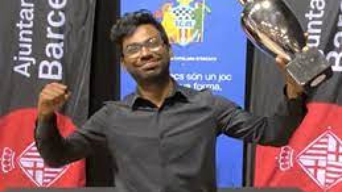 SP Sethuraman won 2021 Barcelona Open Chess Tournament