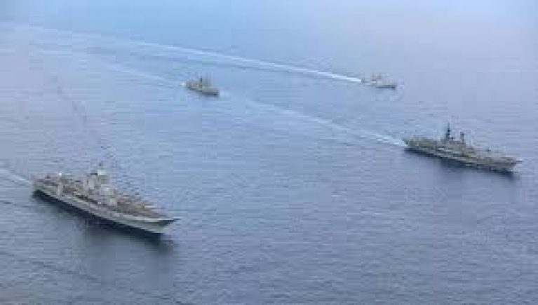 The first-ever joint naval exercise between India & Saudi Arabia