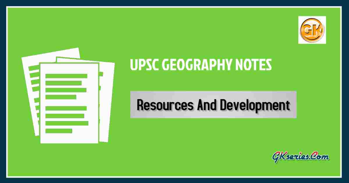 Resources : Geography