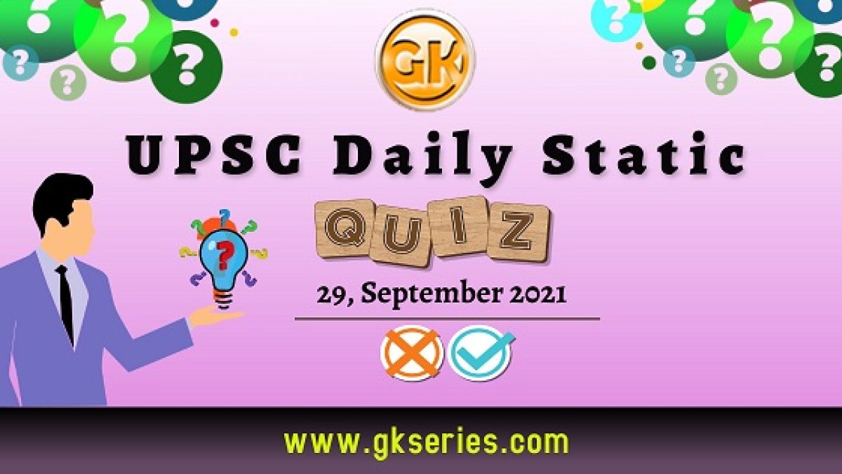 UPSC QUIZ