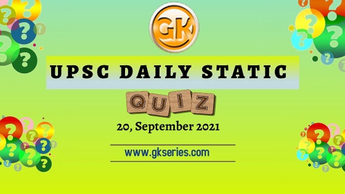 UPSC Daily QUIZ