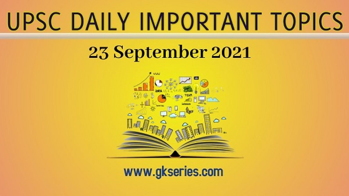 UPSC Daily Important Topic