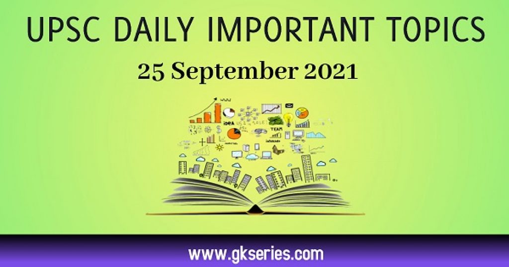 UPSC Daily Important Topic