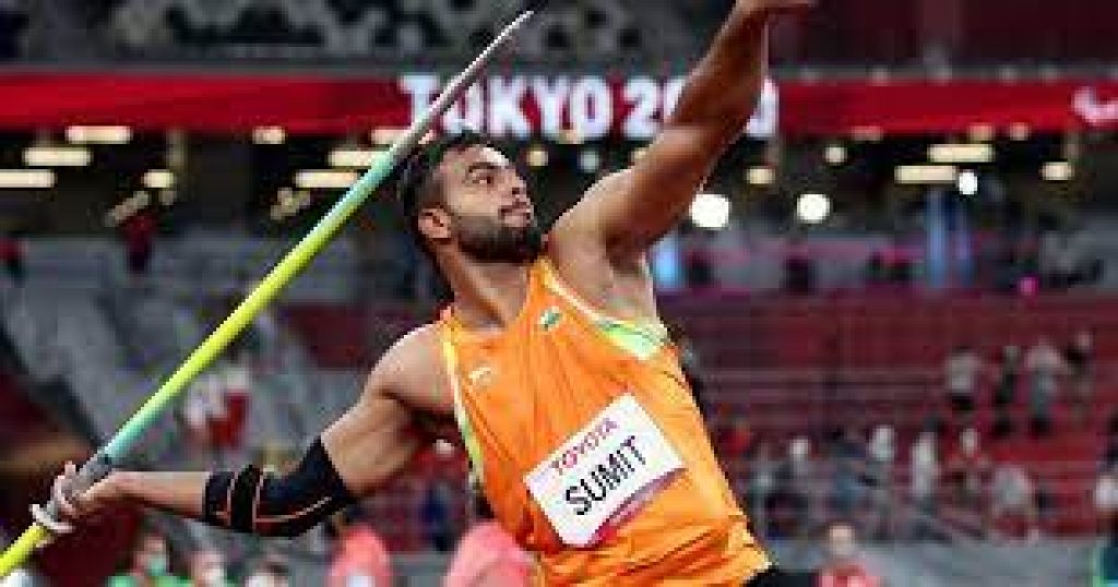 Sumit Antil won F64 Javelin Throw gold medal at Paralympic Games