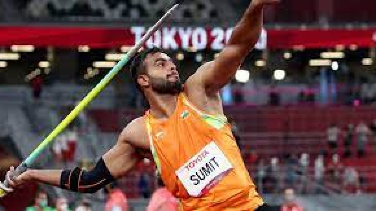Sumit Antil won F64 Javelin Throw gold medal at Paralympic Games