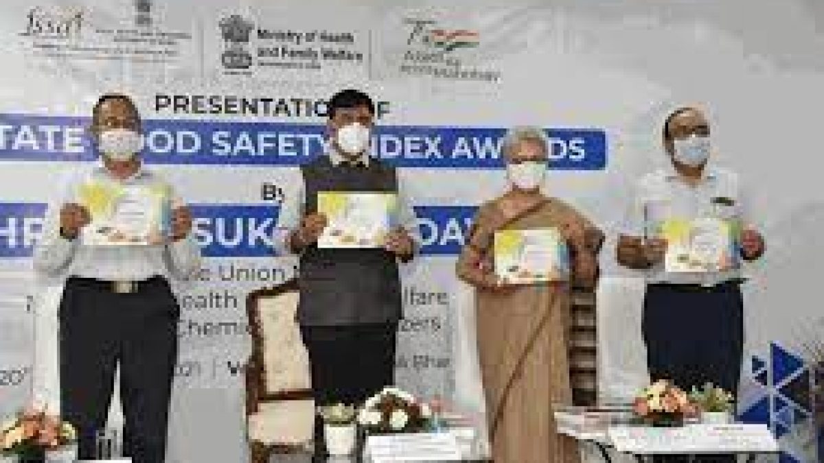 FSSAI 3rd edition of State Food Safety Index 2020-21 released