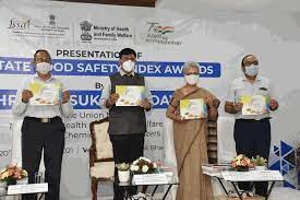 FSSAI 3rd edition of State Food Safety Index 2020-21 released
