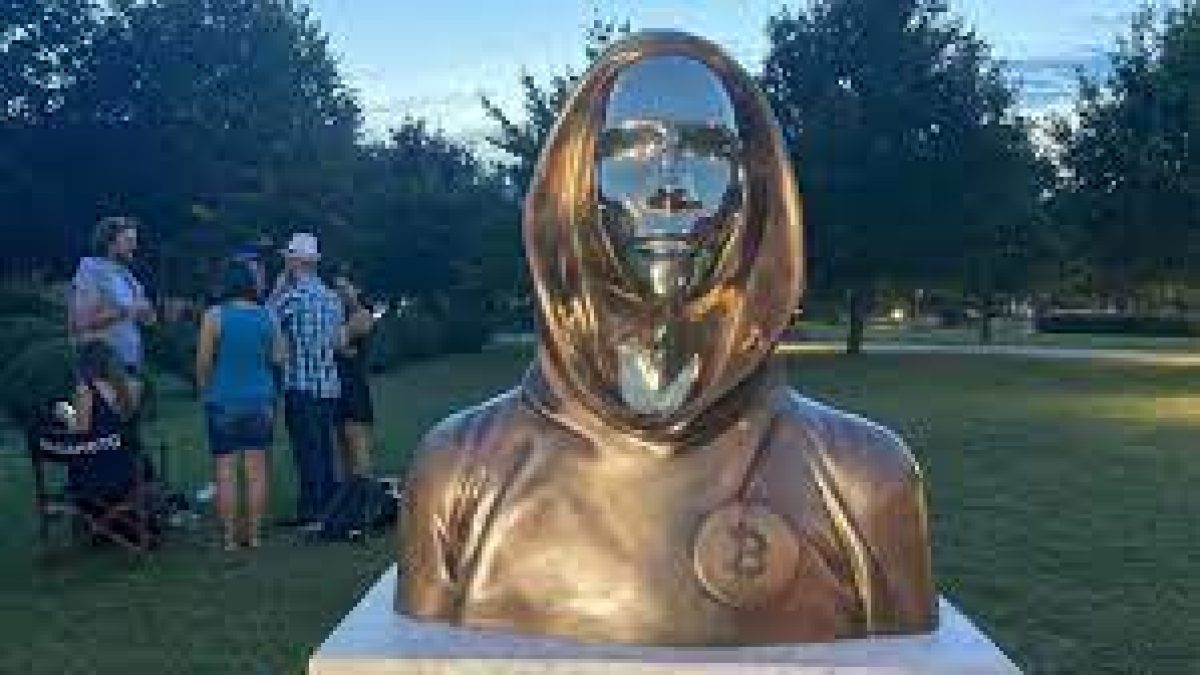 Statue of Bitcoin founder Satoshi Nakamoto unveiled in Hungary