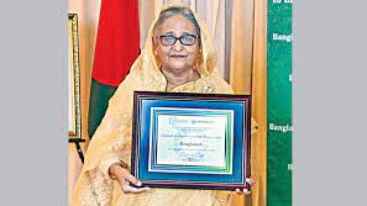 Bangladesh’s PM Sheikh Hasina confers SDG Progress award