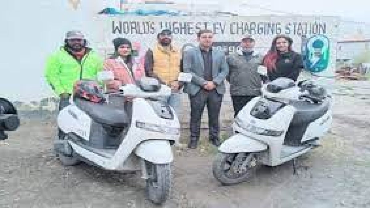 World’s Highest EV Charging Station Inaugurated At Kaza in Himachal Pradesh