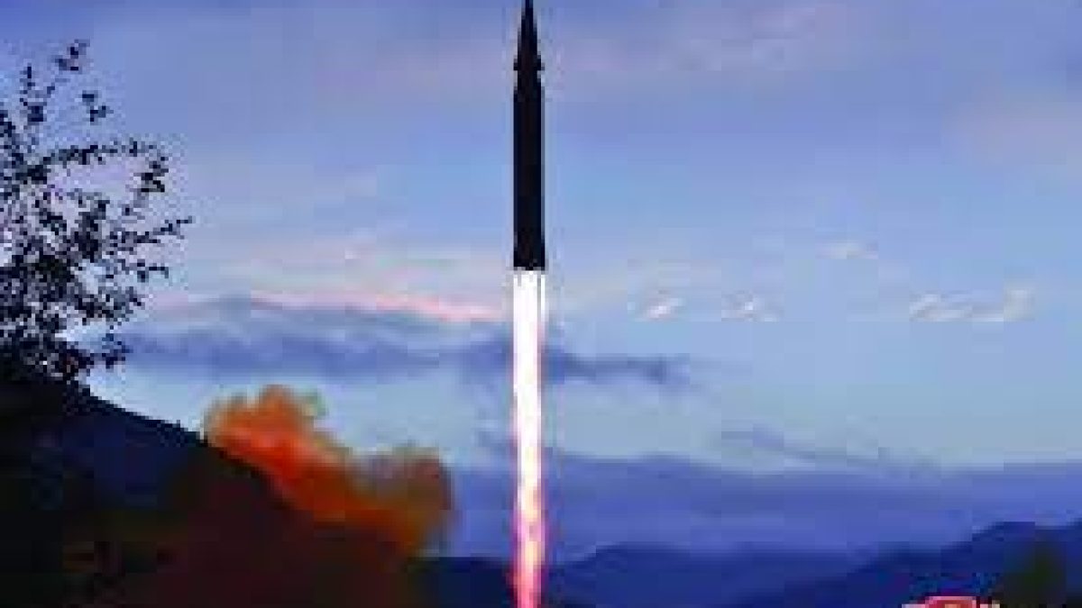 North Korea test a newly developed hypersonic missile