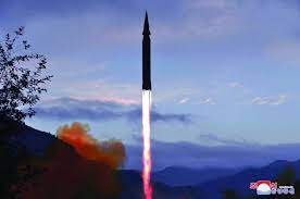 North Korea test a newly developed hypersonic missile